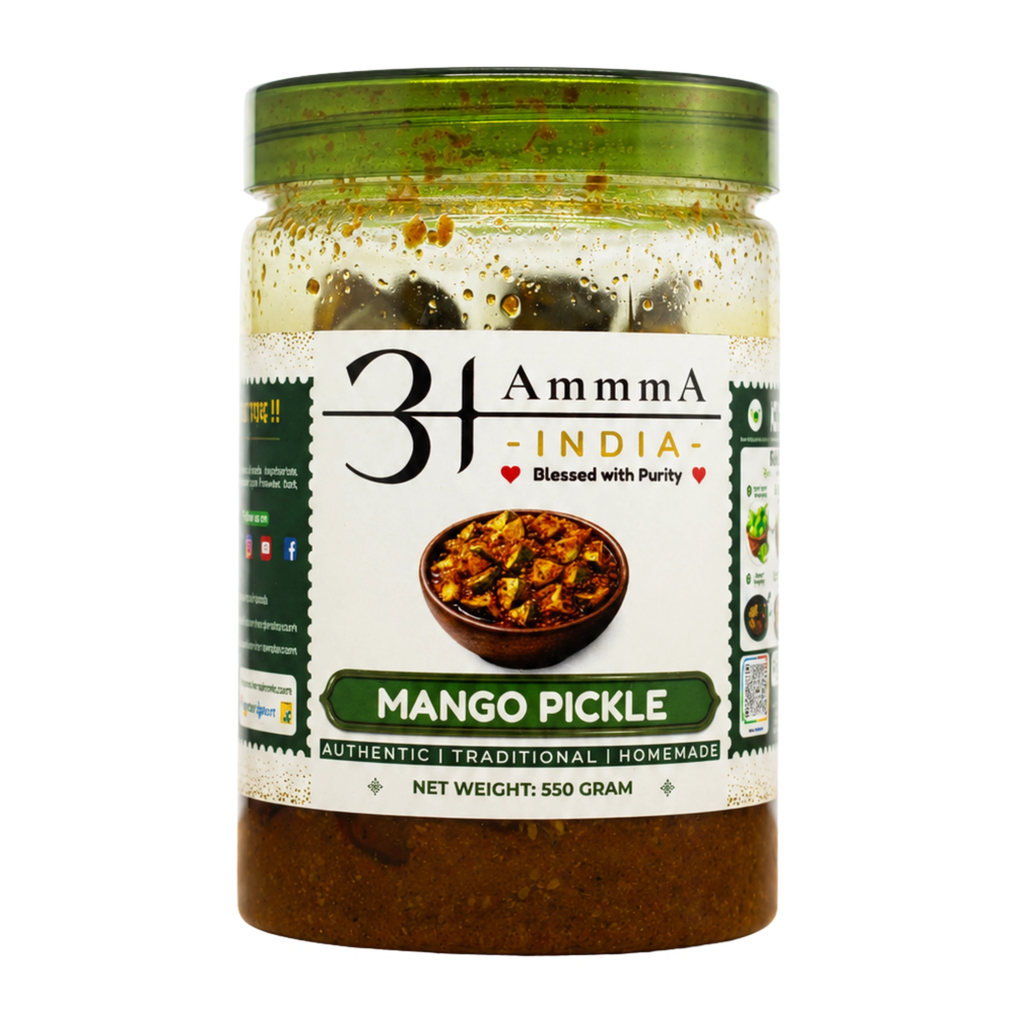AmmmA-INDIA-Mango-Pickle-Aam-ka-Achar-550-Gram