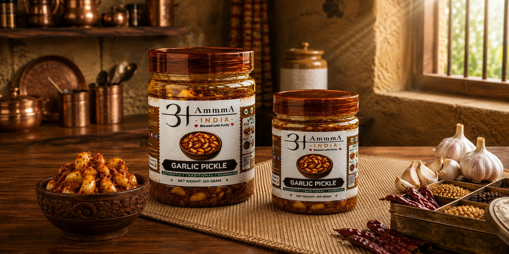 AmmmA-India-Garlic-Pickle-Lehsun-Ka-Achar-Descriptions